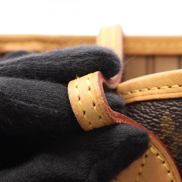 LOUIS VUITTON Brown Monogram Leather Neverfull GM Tote Bag - Picture 9 of 10